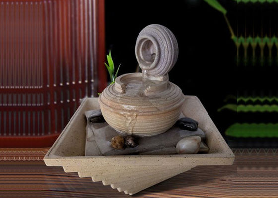 China Decoração tradicional da cachoeira de Polyresin da decoração do Tabletop interna fornecedor