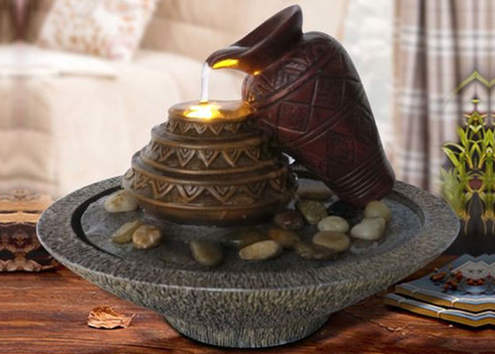 China Fontes internas do Tabletop da decoração do escritório de 7 polegadas fornecedor