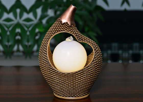 China Fontes internas do Tabletop do ornamento de Ratten do T-potenciômetro de 12 polegadas fornecedor