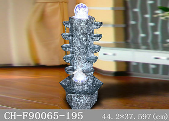 China A característica da água da coluna da fibra de vidro de H97CM conduziu as luzes feitos a mão fornecedor