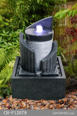 fontes de água decorativas pequenas do envoltório do semicírculo de 49CM fornecedor