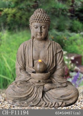 Fonte de água da Buda de um Meditierende de 34 polegadas fornecedor