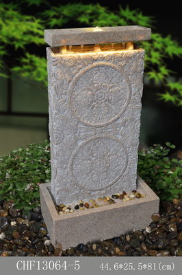 Fontes de água exteriores Handcrafted com luzes conduzidas fornecedor