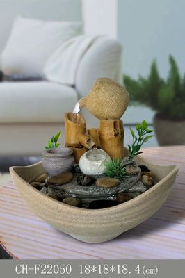 fonte interna da cachoeira da decoração do escritório domiciliário de 18.4cm fornecedor