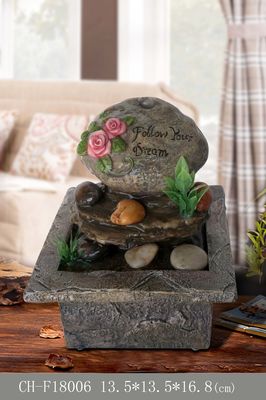O jardim ornamental pequeno de 6 polegadas floresce fontes exteriores internas fornecedor