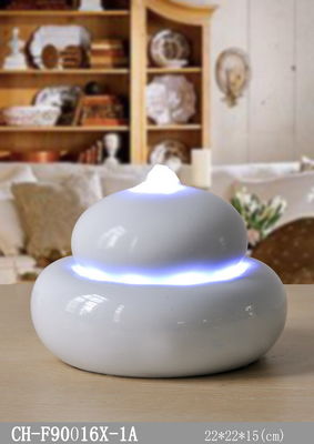 Cachoeiras interiores das fontes do ABS da decoração da iluminação fornecedor