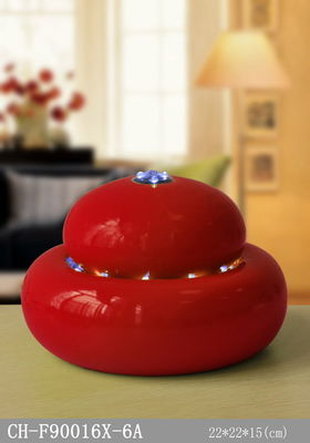 Cachoeiras interiores das fontes do ABS da decoração da iluminação fornecedor