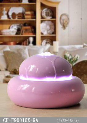Cachoeiras interiores das fontes do ABS da decoração da iluminação fornecedor