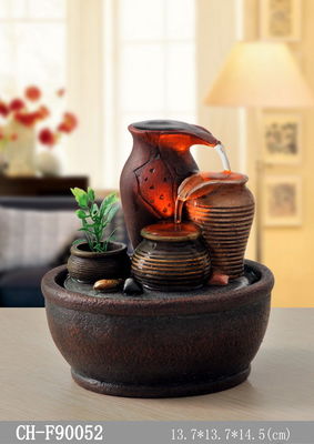 Fonte de água elegante do ornamento para interno home fornecedor