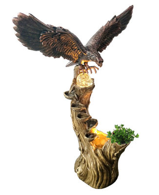 Fontes de água exteriores animais de gerencio de Eagle da bola fornecedor