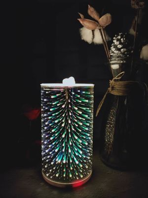 Fonte de água do mosaico da vela da decoração da iluminação fornecedor