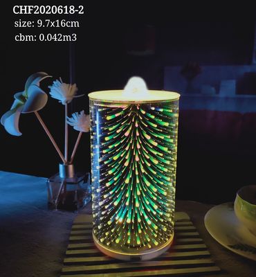 Fonte de água do mosaico da vela da decoração da iluminação fornecedor