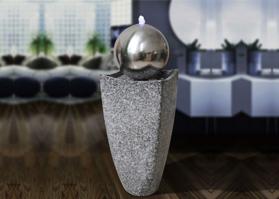 Característica de aço inoxidável moderna da água da bola de Waterscape fornecedor