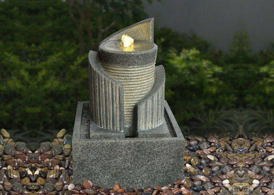 fontes de água decorativas pequenas do envoltório do semicírculo de 49CM fornecedor