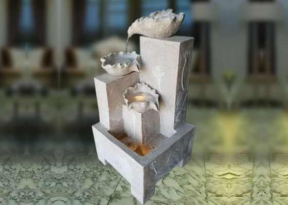 Fonte de água do arenito de Lotus da base quadrada fornecedor