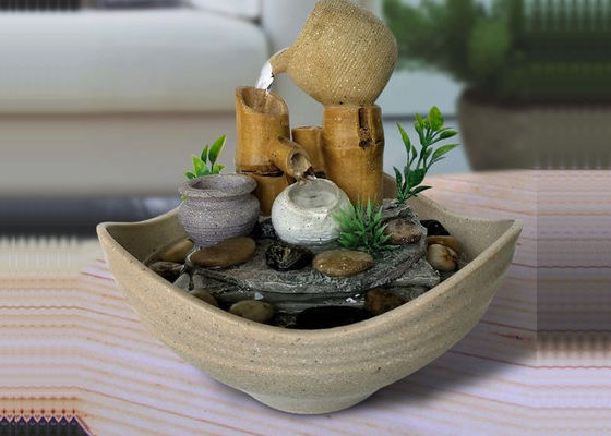 fonte interna da cachoeira da decoração do escritório domiciliário de 18.4cm fornecedor