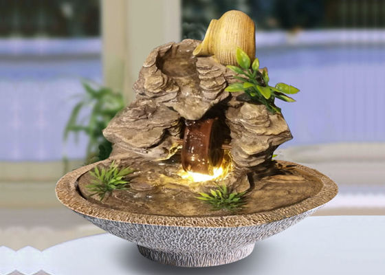 Multi - colora fontes internas do Tabletop da montanha de Polyresin fornecedor
